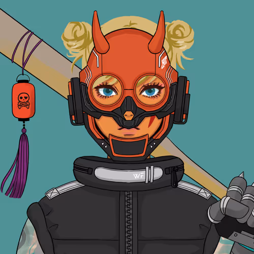 Cyber Nuts Club #023 Neo Tokyo Punks fanart version