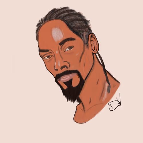 Snoop Dogg Portrait 