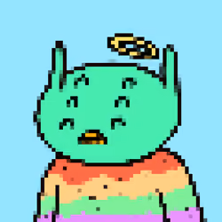 Pixel Alien Fren #048