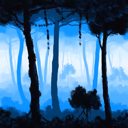 misty forest 20