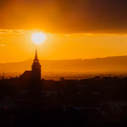 Sunset in Brasov