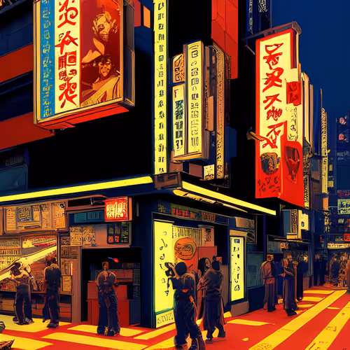 Night in Shinjuku