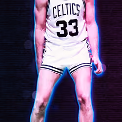 Neon Dunk #41 Larry Bird