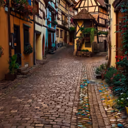 Villages in Alsace #1