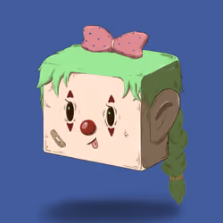 clown girl 050