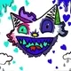 psychedelic kitty cat