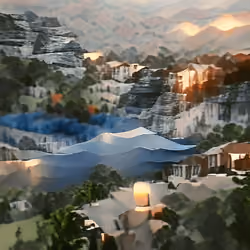 Blue Ridge Mountains Morning
