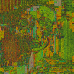 glitch man.