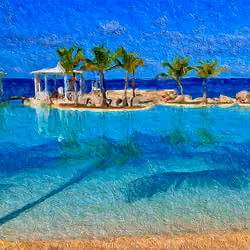 Christmas in the Caribbean place