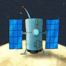 Kitty Lunar Lander #04 Satellite