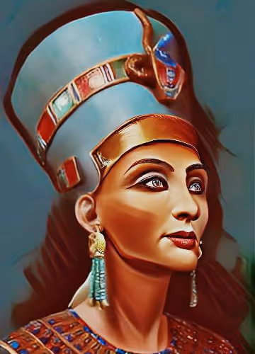 Nefertiti Egyptian queen