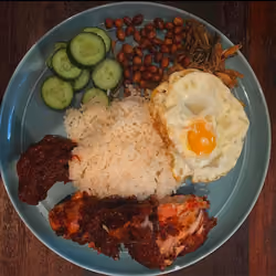 Food On Wood - Nasi Lemak