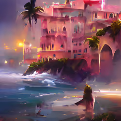 Palms and Beaches #105