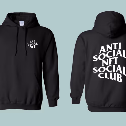LVNFT Hoodie - Anti Social NFT Social Club #10