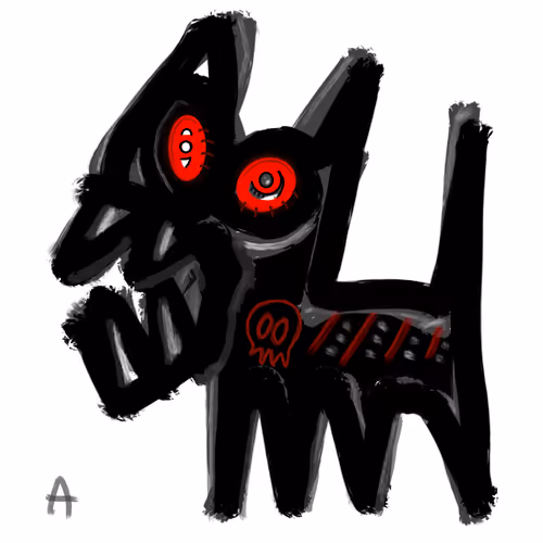 BLACK ANIMAL 77