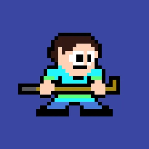 8bit Tee Time Golfer 257