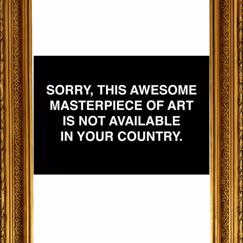 Not available in your country