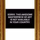 Not available in your country