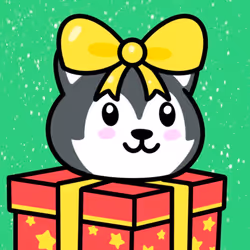 #75 Husky Gift Box