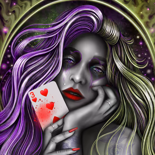 Lady Three of Hearts