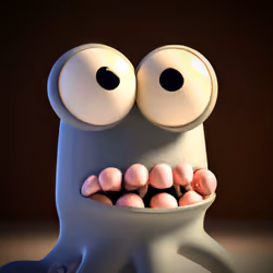 a big-eyed beast #001