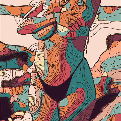 Geometric Girl #4825