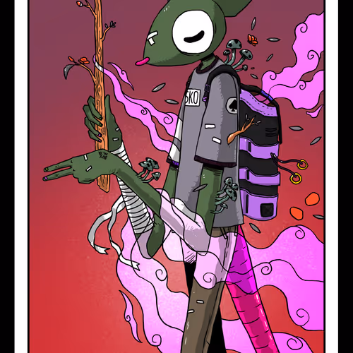 Rosko Sees The Future A Tarot Card Project