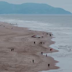 'Summer' at the beach.
