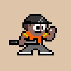 8bit Tee Time Golfer 079