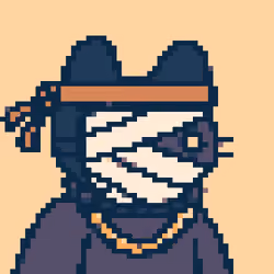 Bored Pixel Cat #1923