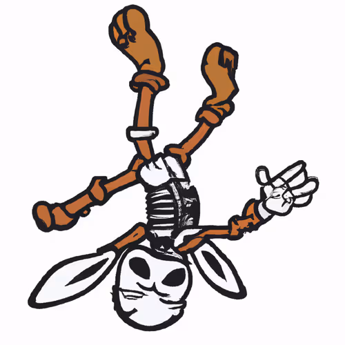 Rabbit Skeleton Fainted 0001