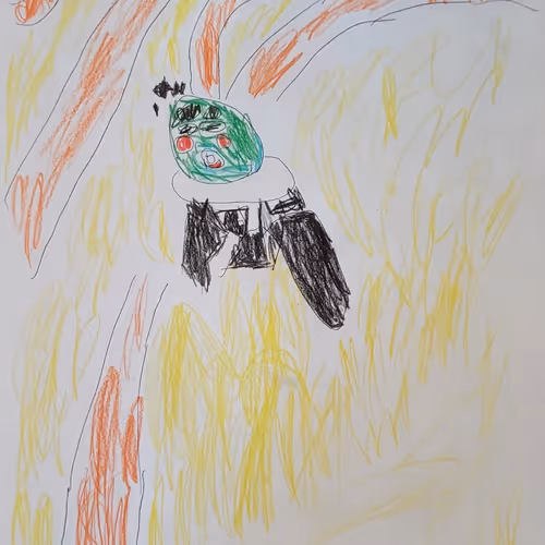 Thomas's Drawing of Spacerider #3329 