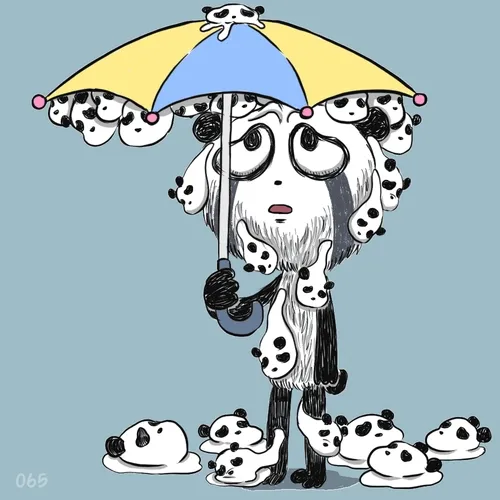 Infected panda no.065