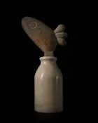 Bird on Milk Bottle