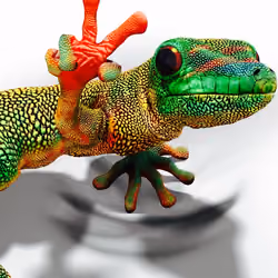 Peace Geko