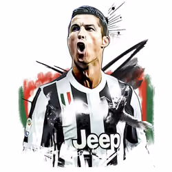 Ronaldo -SUPER RARE- Limited Edition Football Card