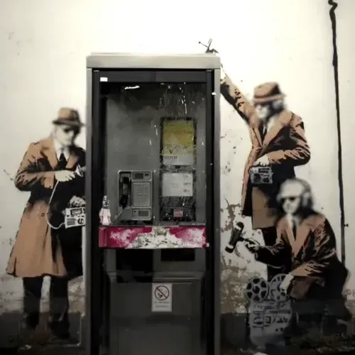 Banksy's "Spy Booth" editions.