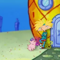 Hey Arnold! x Spongebob Squarepants by PIxLY // 1 of 1