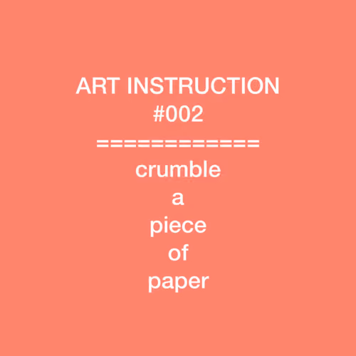 Art Instruction 002