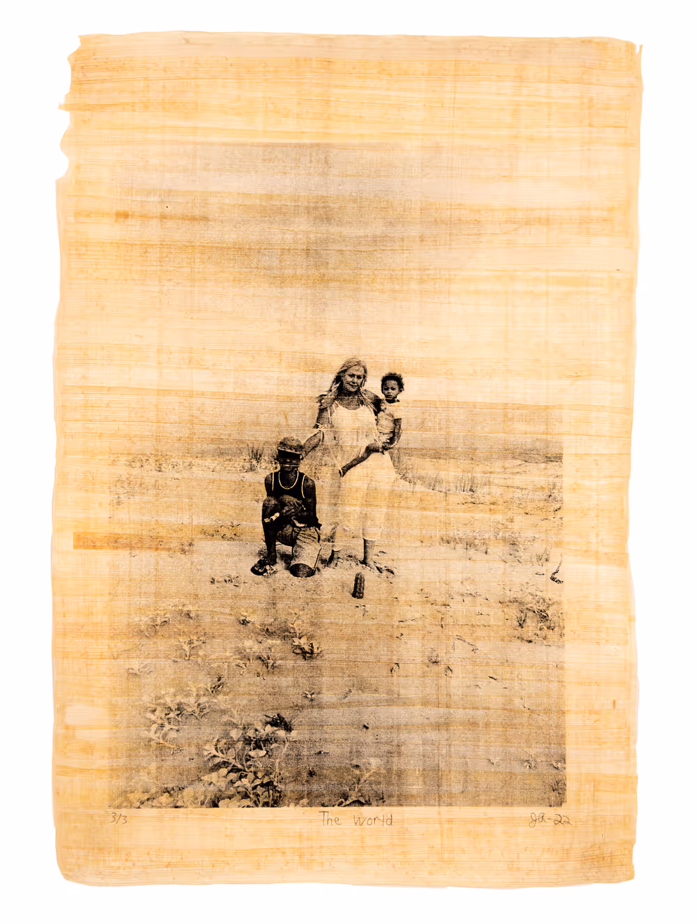 Justin Aversano - The World - Physical Tarot Scroll - 3/3