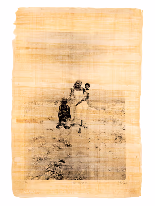 Justin Aversano - The World - Physical Tarot Scroll - 3/3