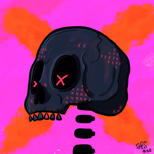 Almost Fancy Skull #68