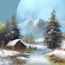 Mountain Cabin Pluto