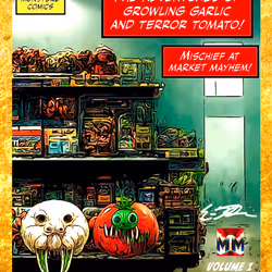 Mischief at Market Mayhem - Gold Cover with Autograph