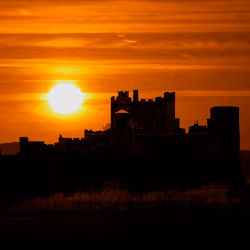Bamburgh Castle, Northumberland, UK