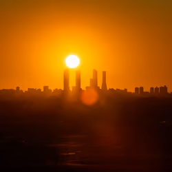 Golden Hour Four Towers Madrid 04
