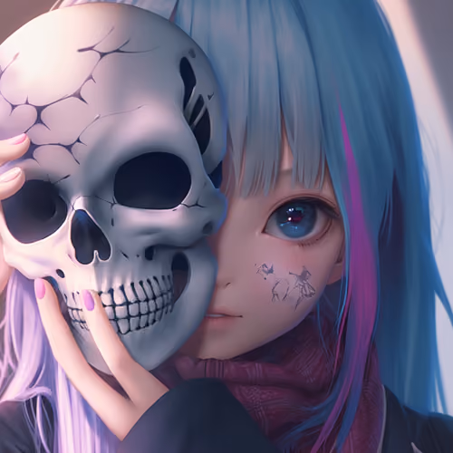 skull girl#1 L.E ver.