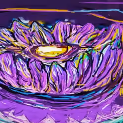 cup of flowers