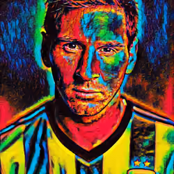 Art Leo Messi