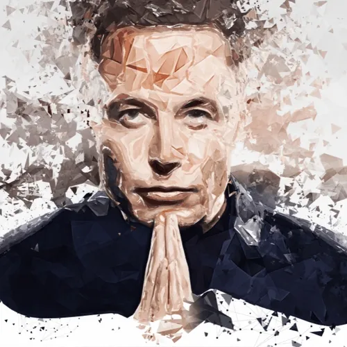 Ether art #40 Elon Musk